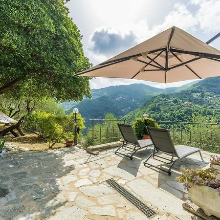 شقة Belvedere, House With Pool- Recco, Liguria *