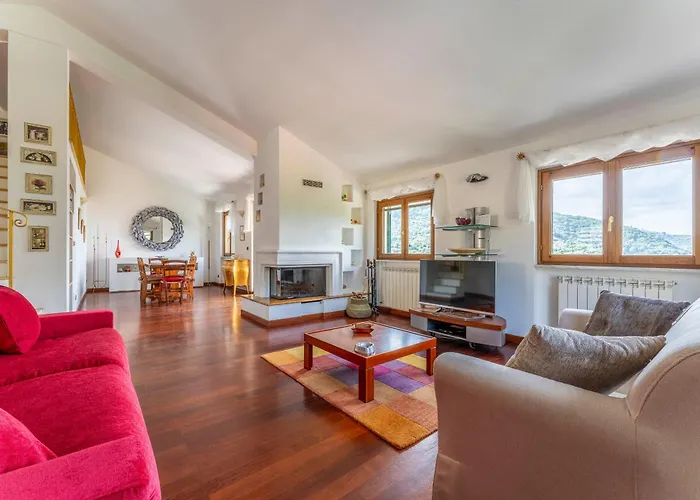 Belvedere, House With Pool- Recco, Liguria *